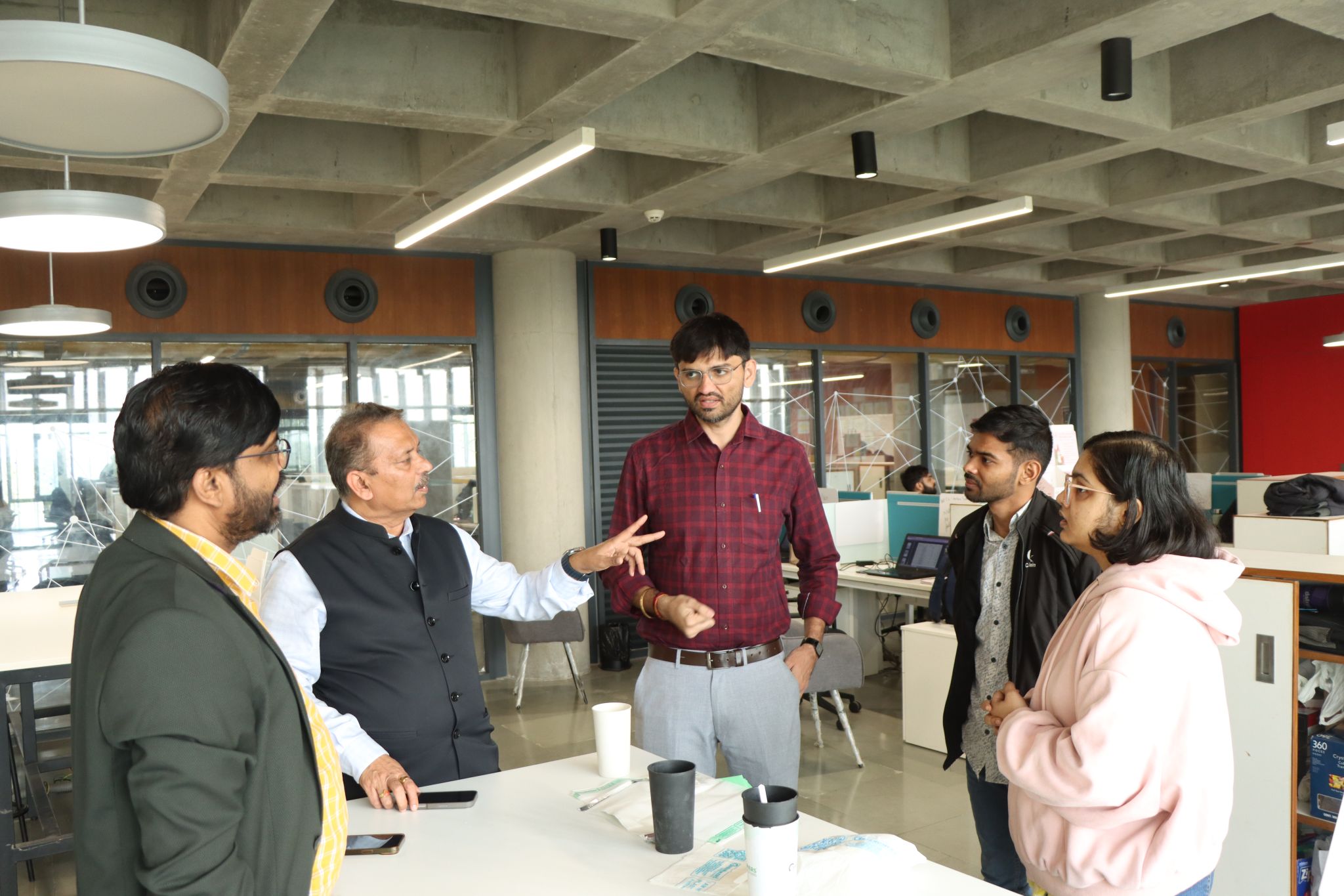 i-Hub Gujarat Visit