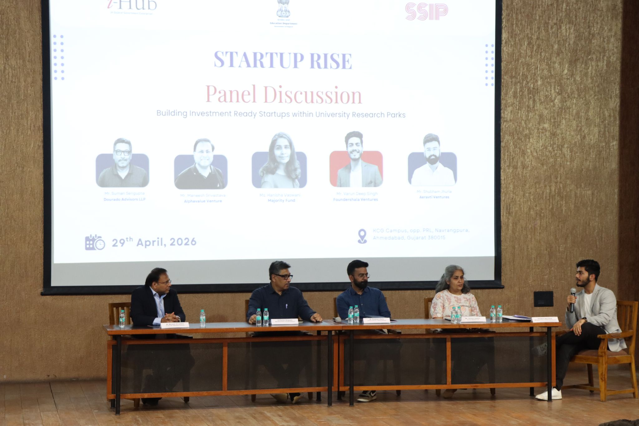 Panel Discussion at i-Hub Gujarat on Business Sustainability and Operational Discipline