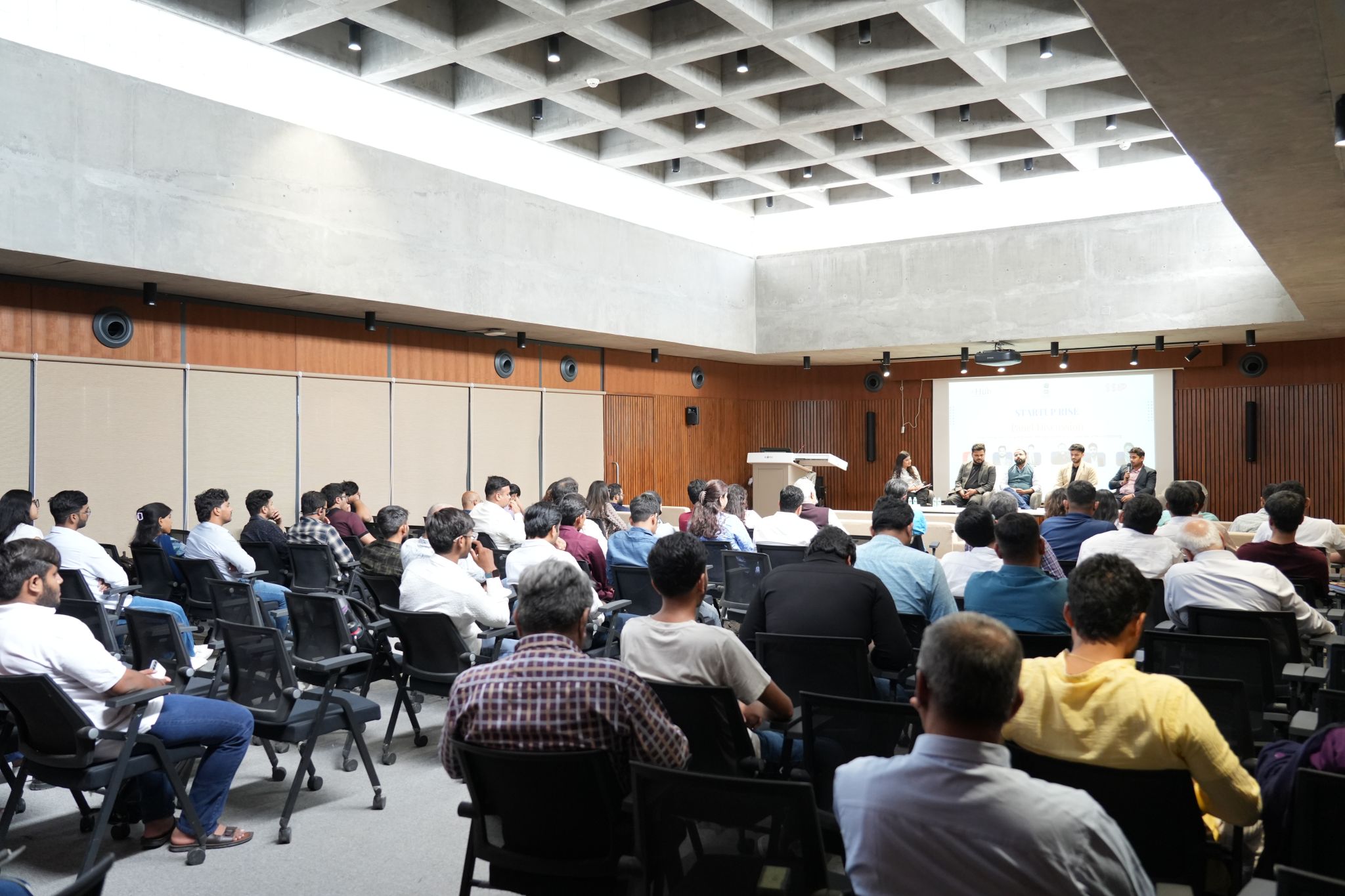 Panel Discussion at i-Hub Gujarat on Business Sustainability and Operational Discipline