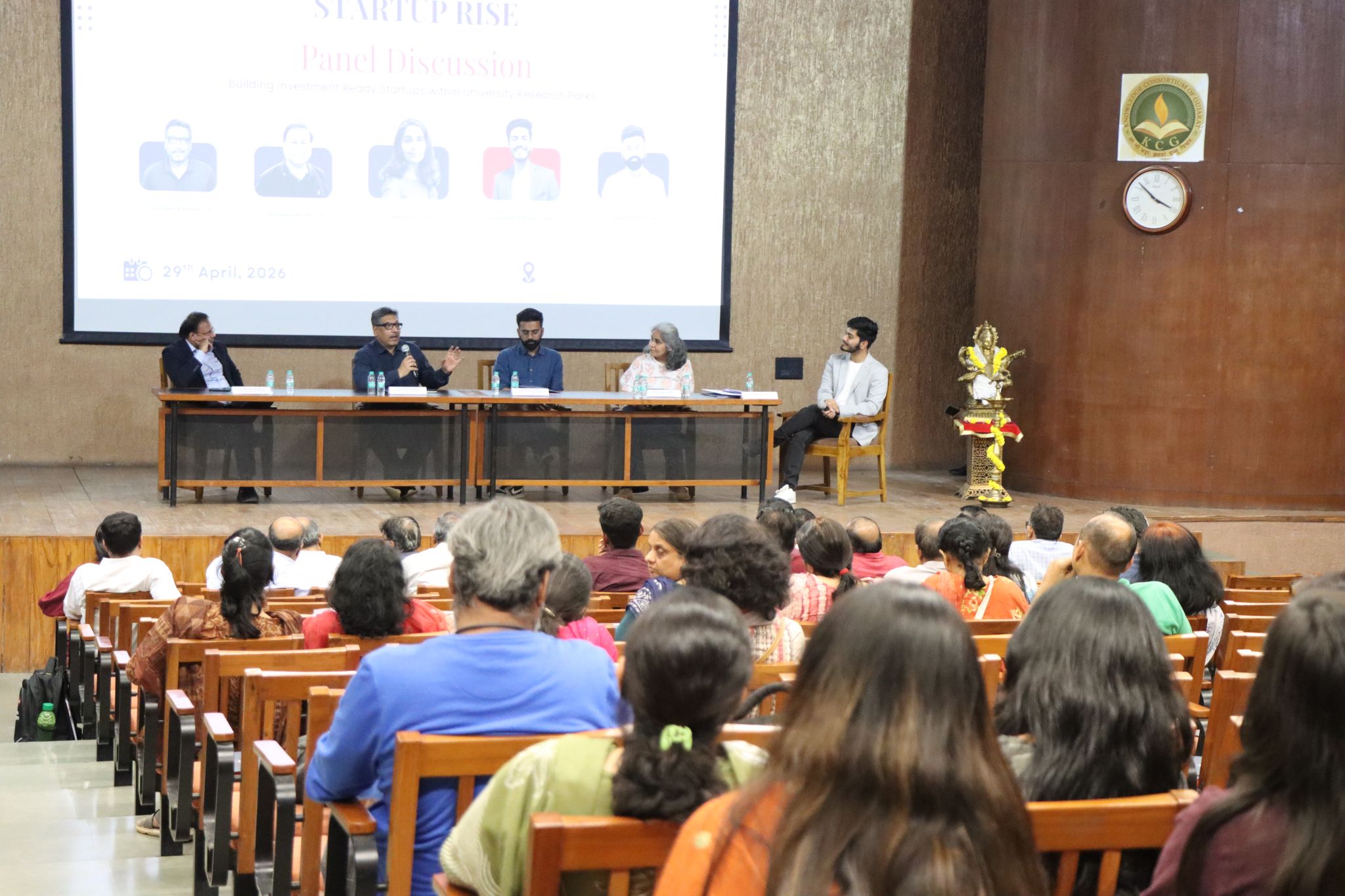Panel Discussion at i-Hub Gujarat on Business Sustainability and Operational Discipline
