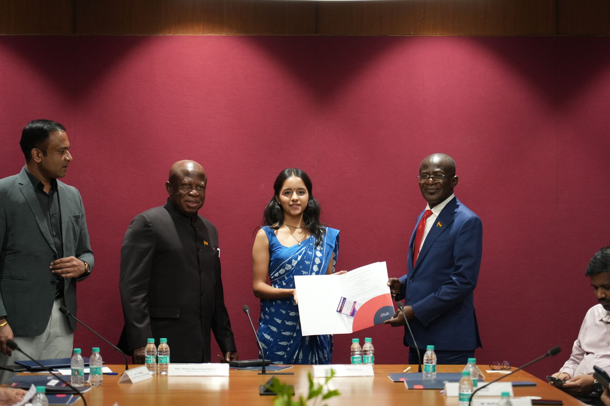 i-Hub Gujarat and Young Generation for Bharat Host Ghana Delegation to Foster Global Collaboration