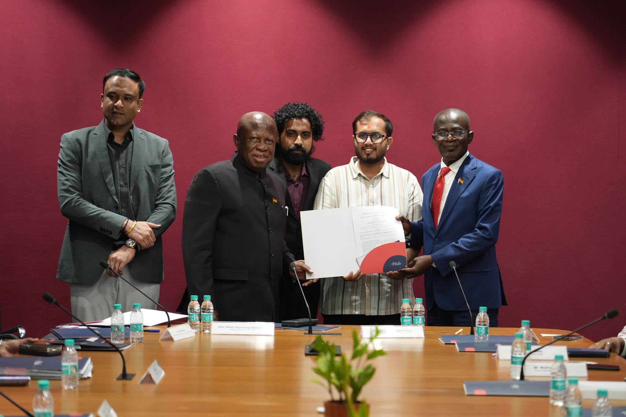 i-Hub Gujarat and Young Generation for Bharat Host Ghana Delegation to Foster Global Collaboration