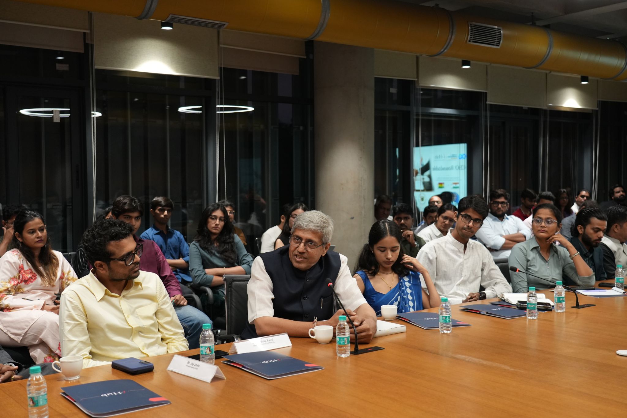 i-Hub Gujarat and Young Generation for Bharat Host Ghana Delegation to Foster Global Collaboration