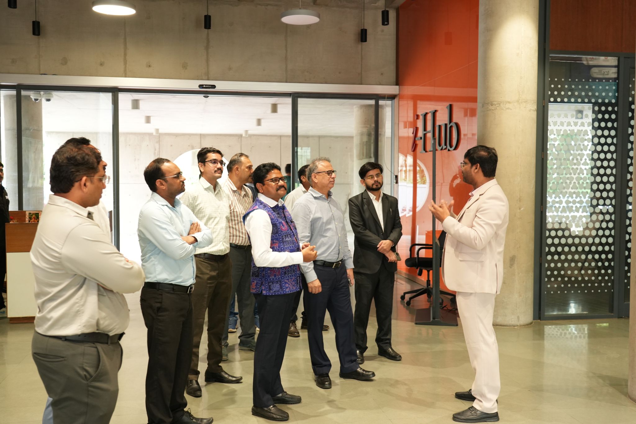 i-Hub Gujarat Hosts Hon’ble Odisha Minister Dr. Mukesh Mahaling and IT Department Delegation