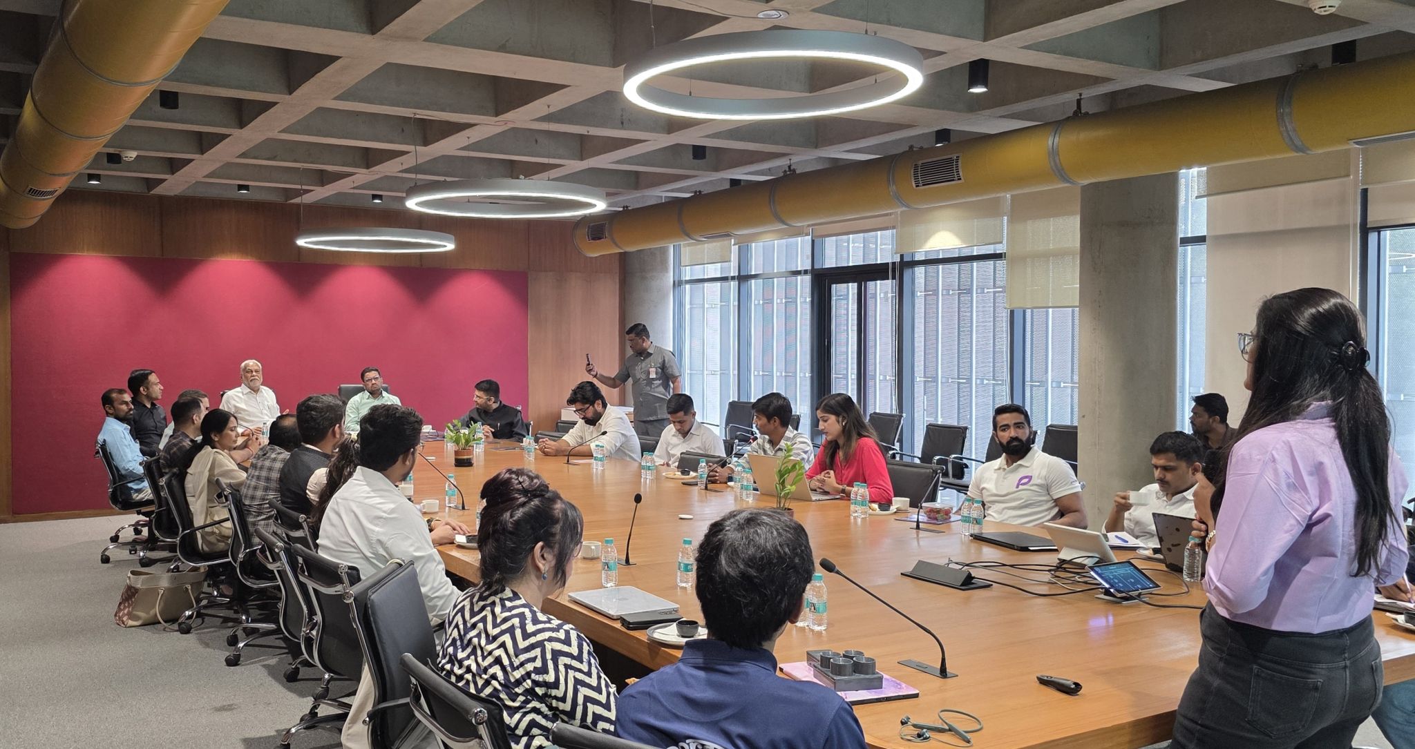 i-Hub Gujarat Welcomes Hon’ble MP Shri Parshottam Khodabhai Rupala