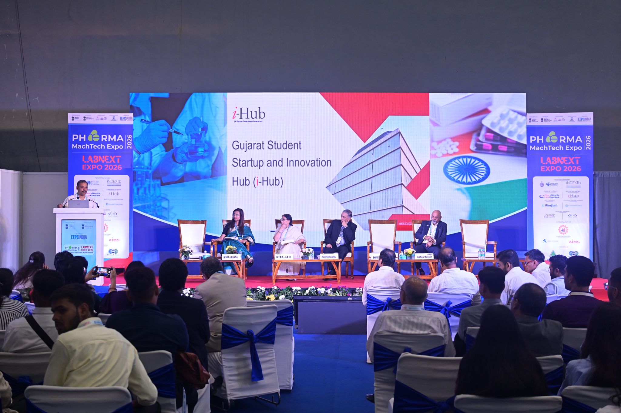 i-Hub Gujarat Joins Pharma MachTech Expo & LabNext Expo 2026 as Ecosystem Partner
